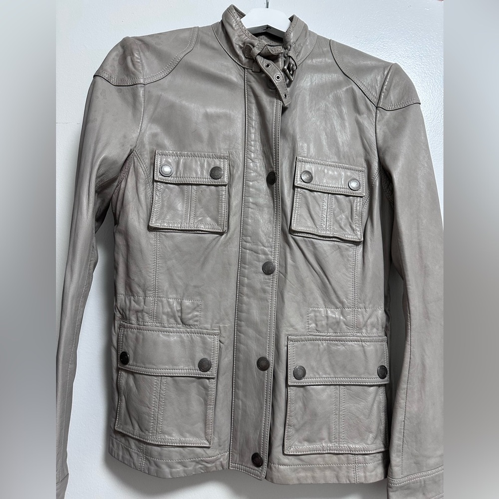 Coach leather jacket